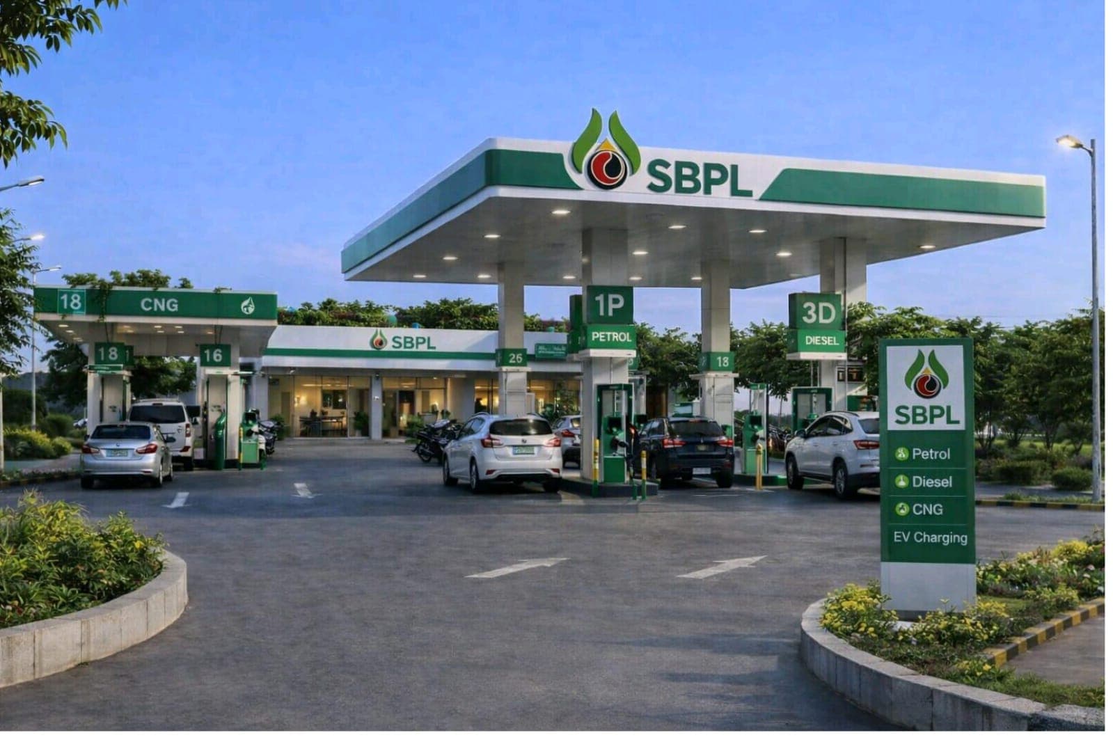 SBPL Multi-Energy Fuel Station Infrastructure